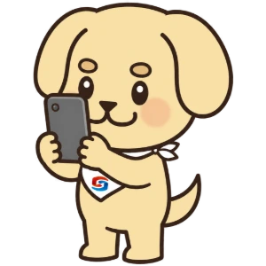 스마트폰 든 소멍이